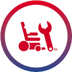 Icon of wheelchair and wrench