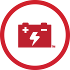 icon of a wheelchair battery