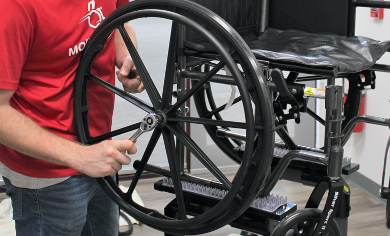 Wheelchair Sanitization and Repair