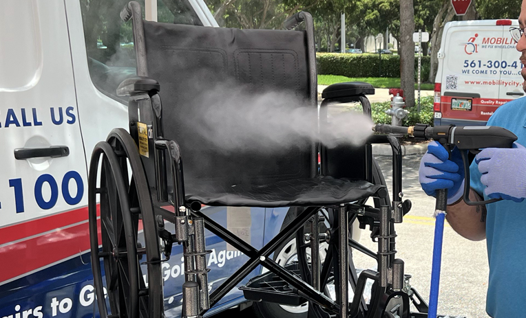 Wheelchair Sanitization