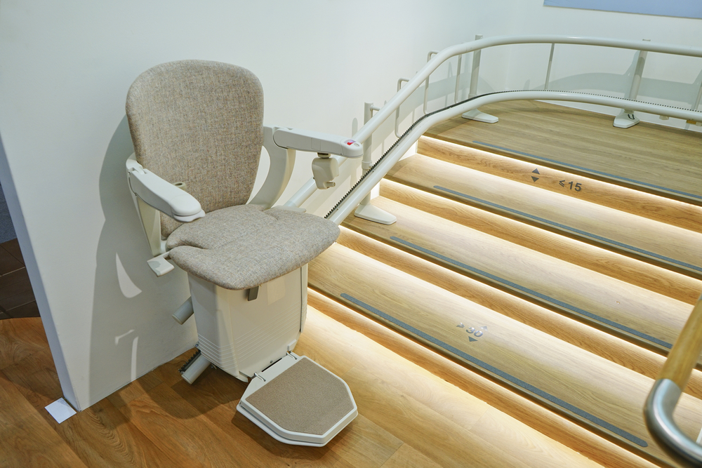 A stair lift is a costly, but potentially life-changing item on our home accessibility checklist.