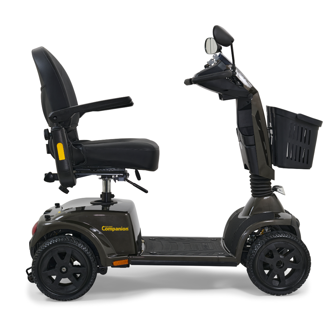 4 - wheel scooter side view