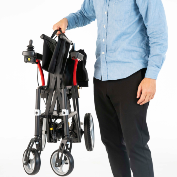 Folded Featherweight Powerchair