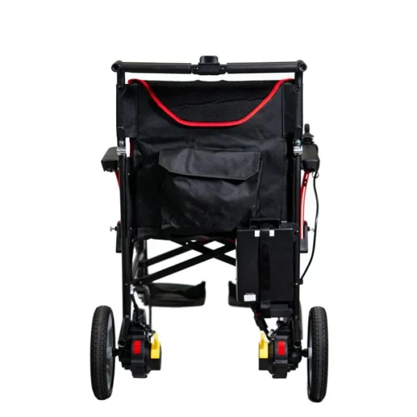Back of Featherweight Powerchair