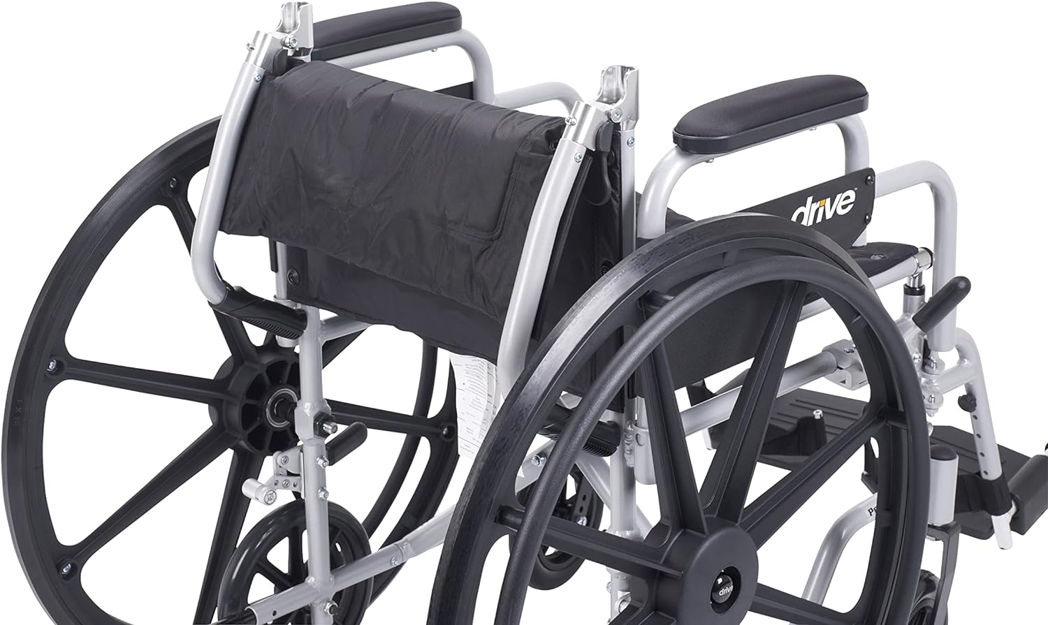 Drive Poly Fly Wheelchair with folding back