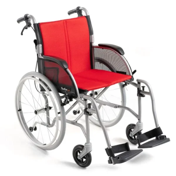Featherweight Manual Wheelchair - Red