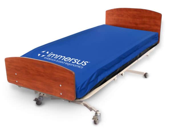 Immersus Mattress on Hospital Bed Frame