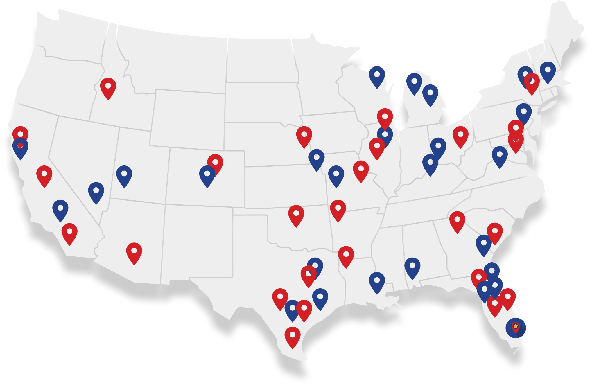 Locations Map