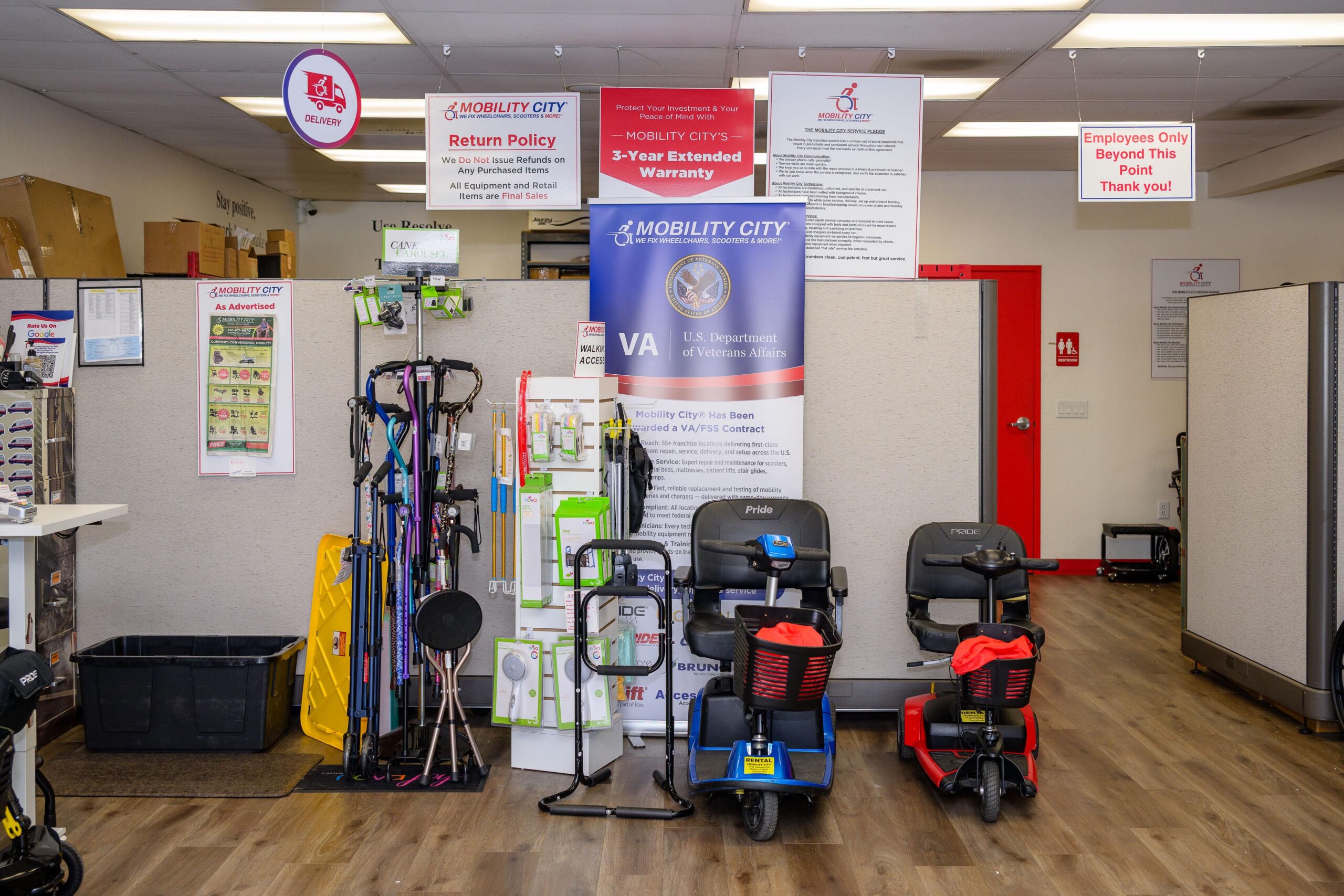 MOBILITY EQUIPMENT MATCHED TO YOUR NEEDS