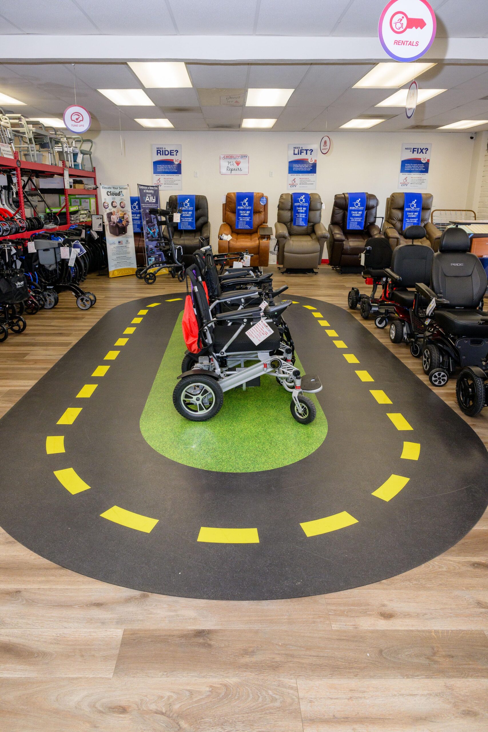 MOBILITY EQUIPMENT MATCHED TO YOUR NEEDS