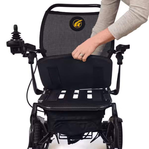 Cricket - Foldable Power Wheelchair - Carbon Fiber