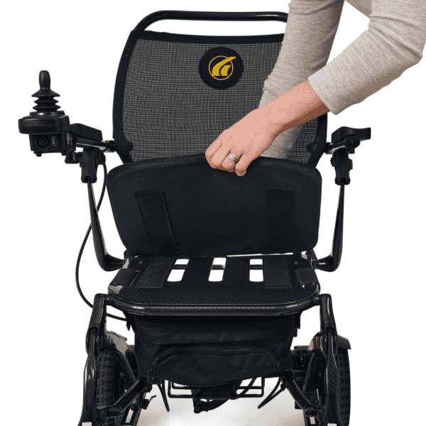 Cricket - Foldable Power Wheelchair - Carbon Fiber