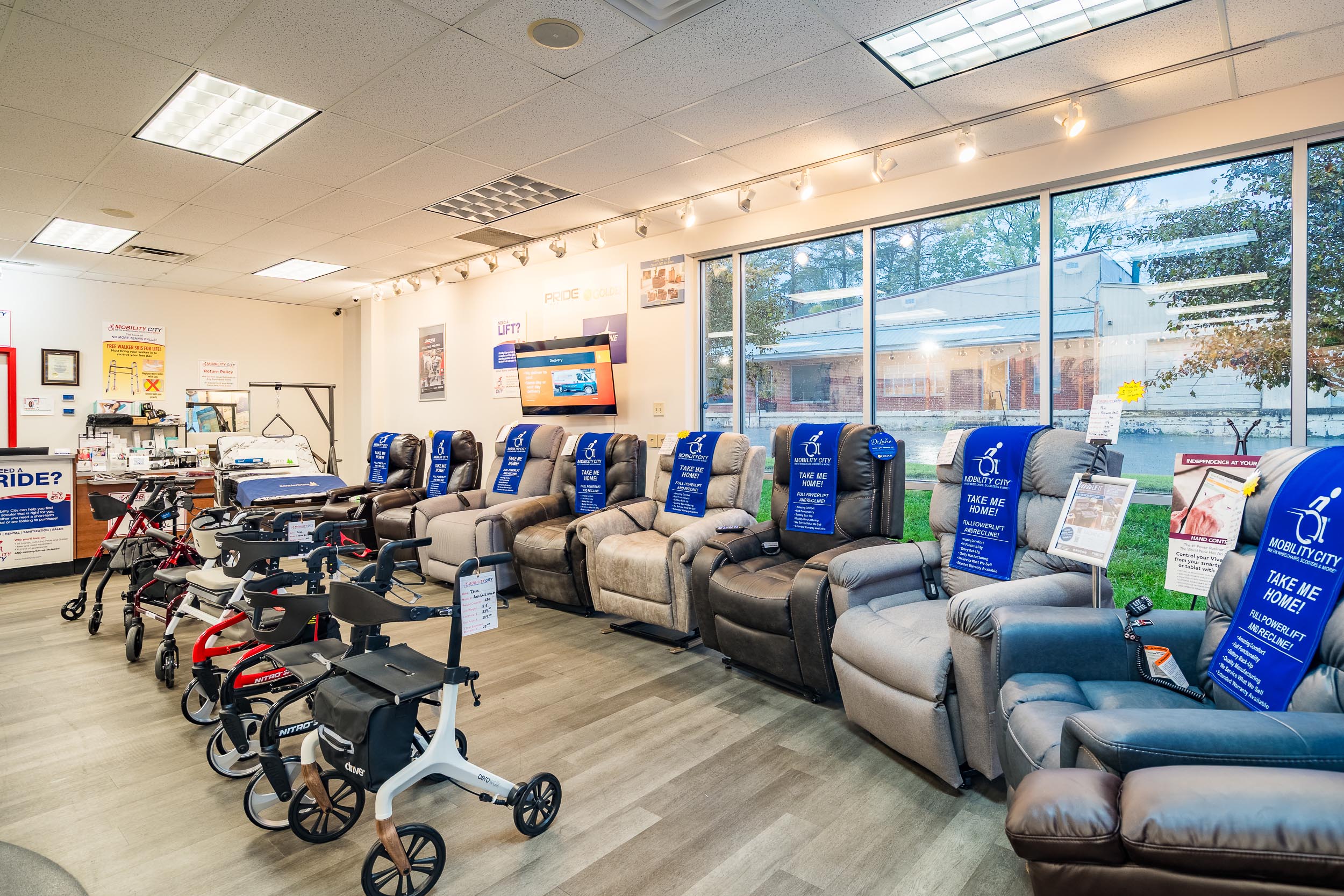 MOBILITY EQUIPMENT MATCHED TO YOUR NEEDS