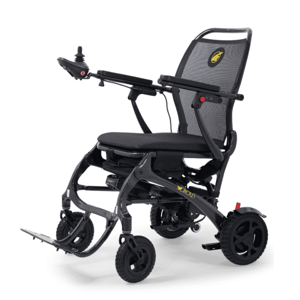 Cricket - Foldable Power Wheelchair - Carbon Fiber