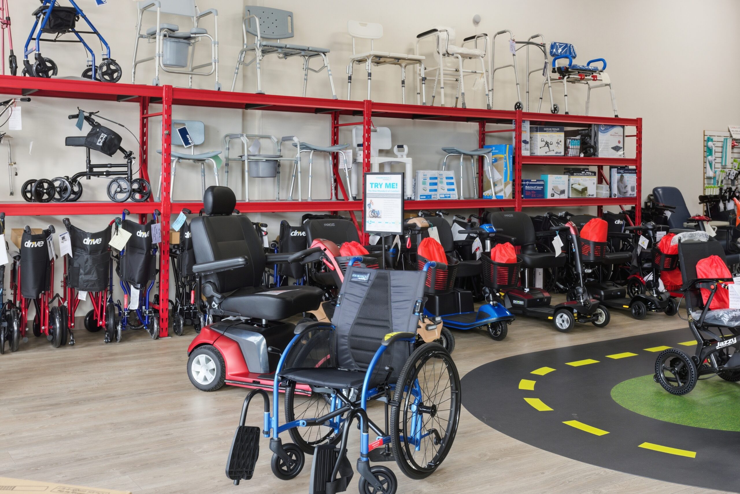 MOBILITY EQUIPMENT MATCHED TO YOUR NEEDS
