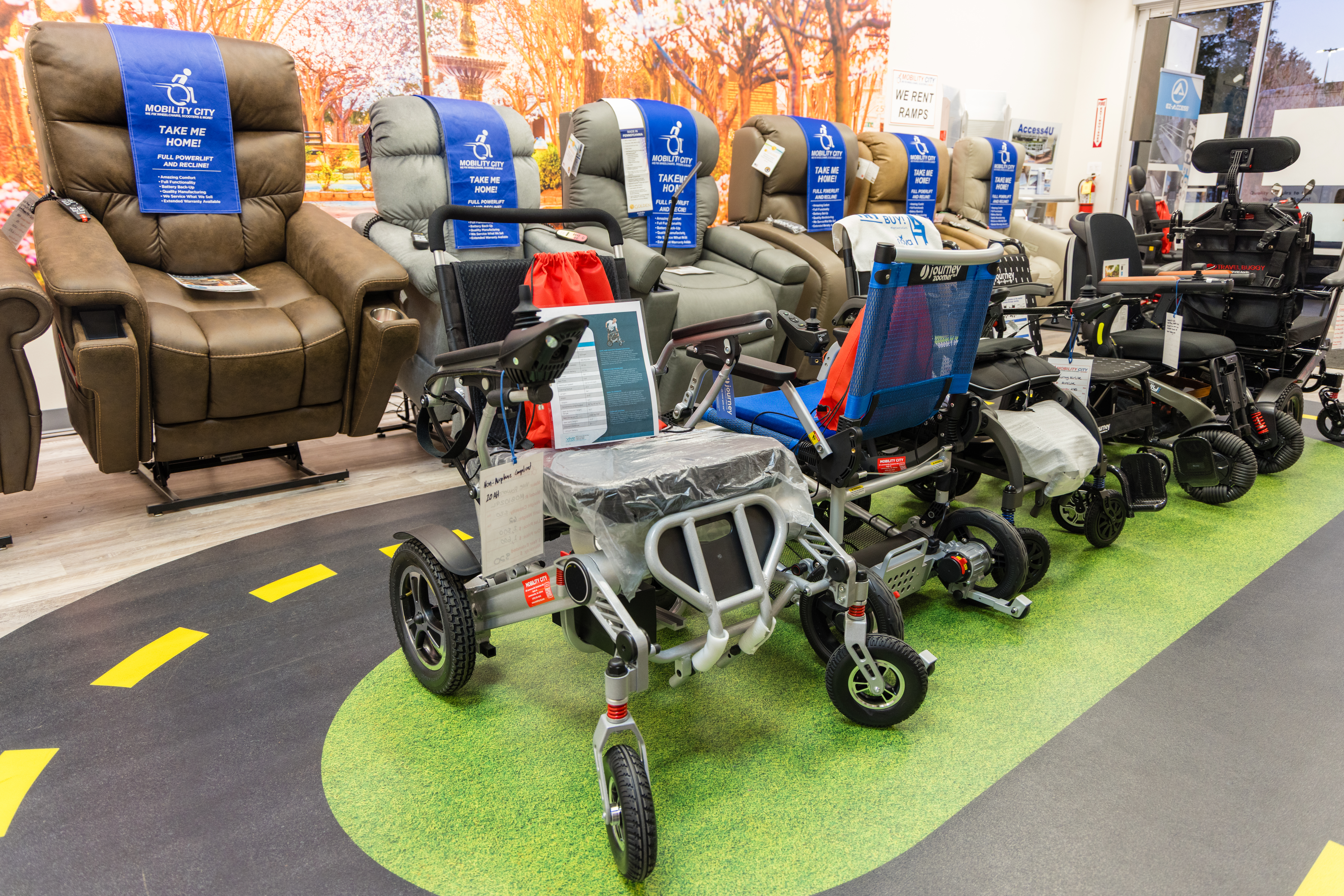 Wheelchairs - Recliner & Tilt