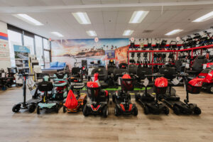 4-Wheel Travel/Folding Scooters