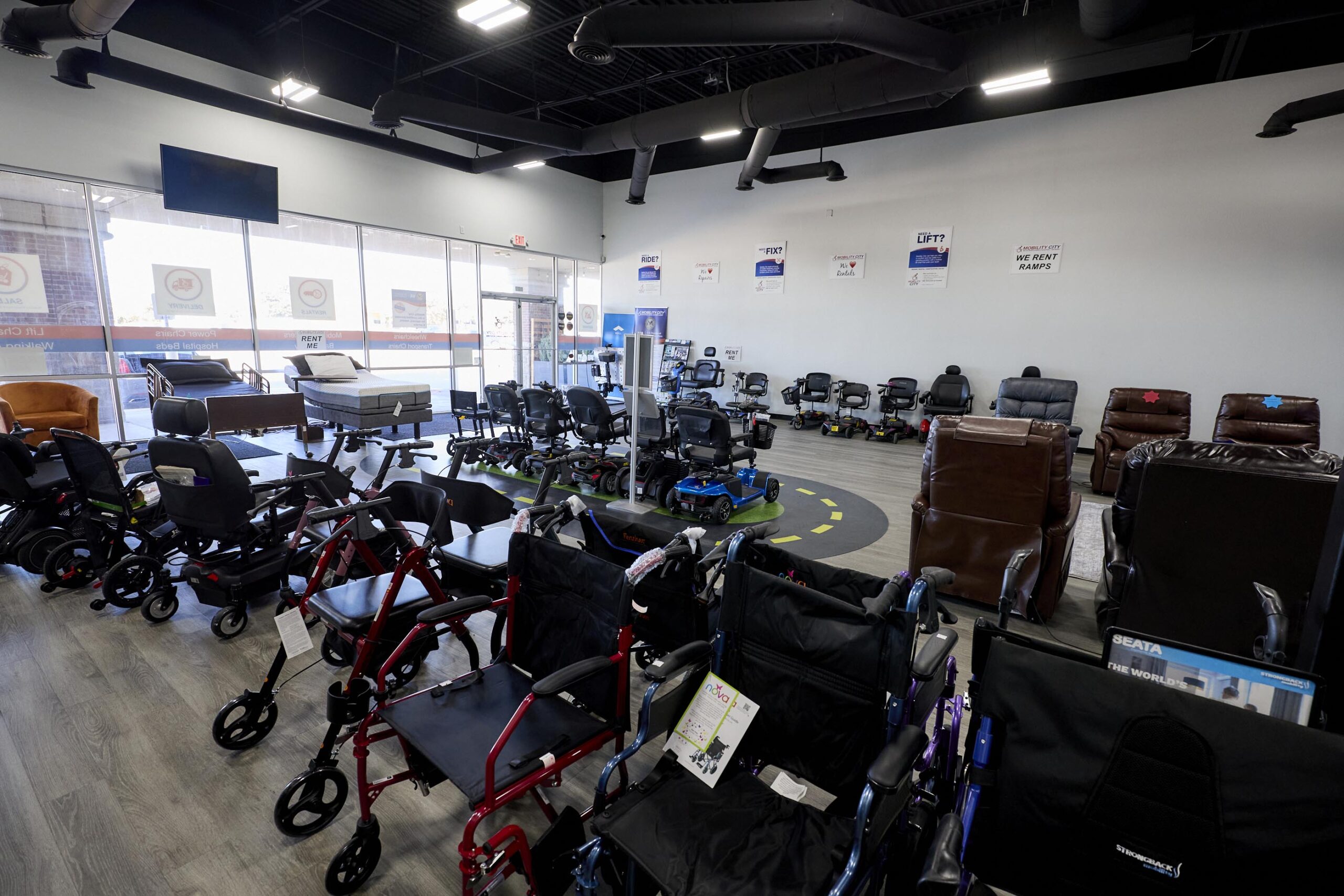 MOBILITY EQUIPMENT MATCHED TO YOUR NEEDS