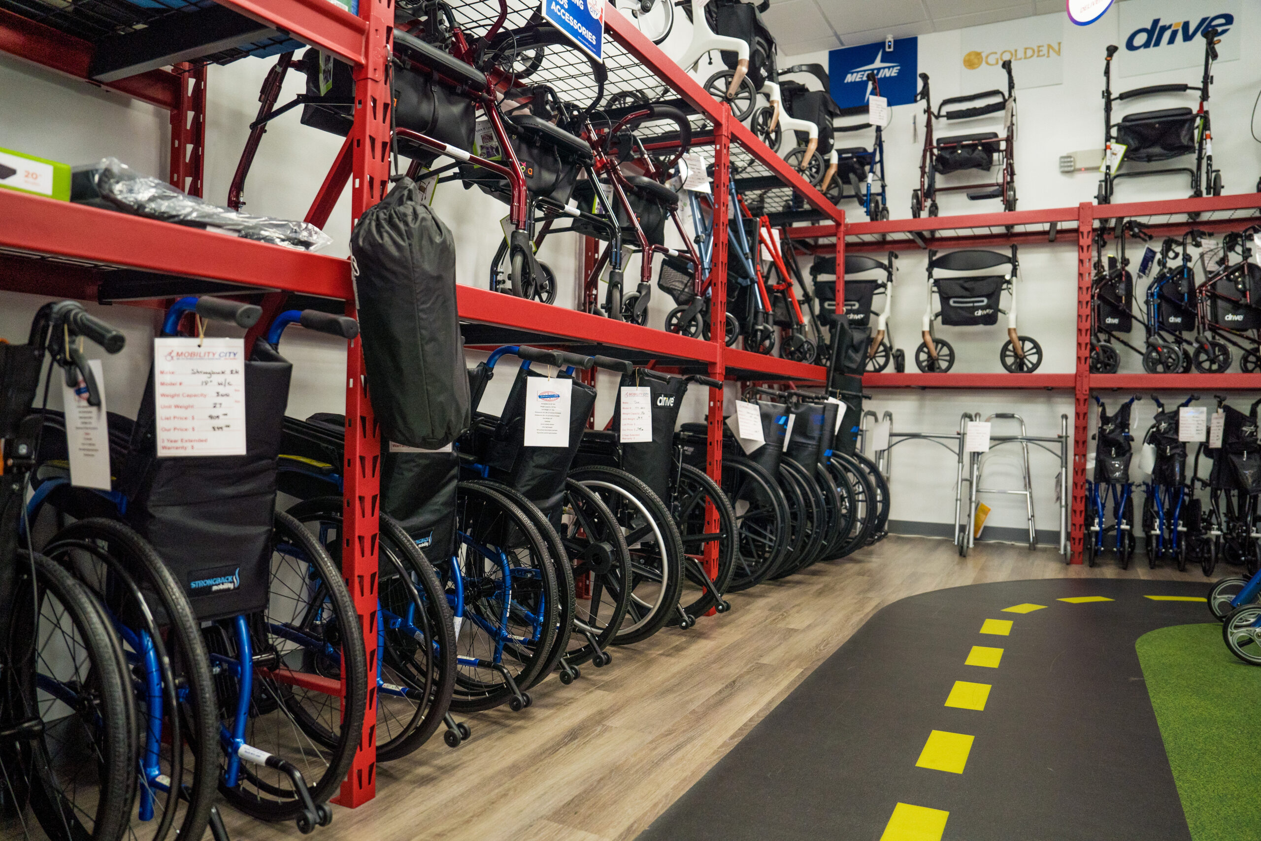 MOBILITY EQUIPMENT MATCHED TO YOUR NEEDS