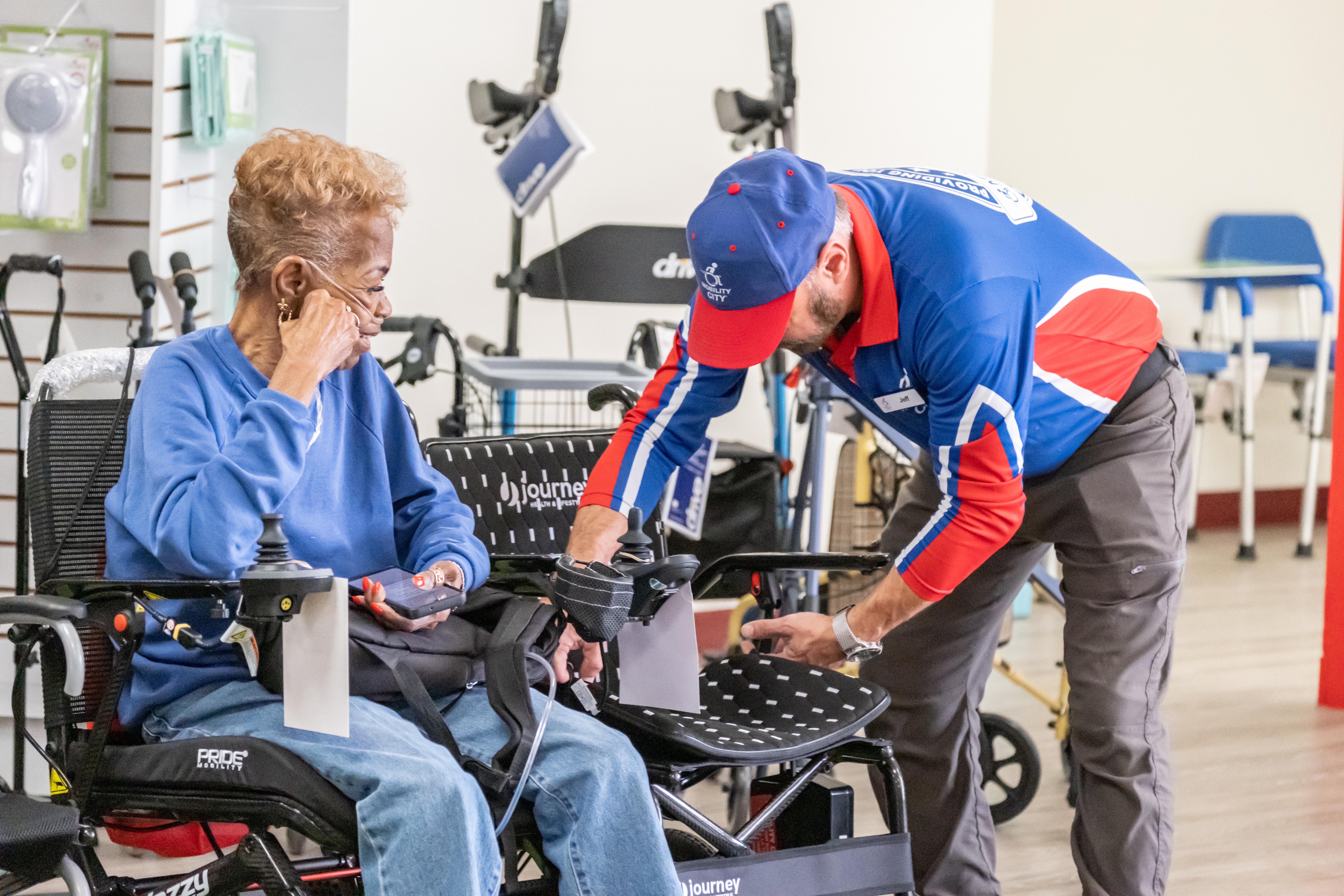 MOBILITY EQUIPMENT MATCHED TO YOUR NEEDS