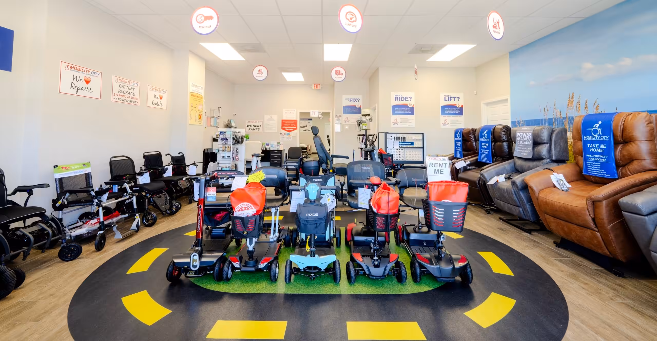 SHOWROOMS AND TECHNICIANS ACROSS AMERICA