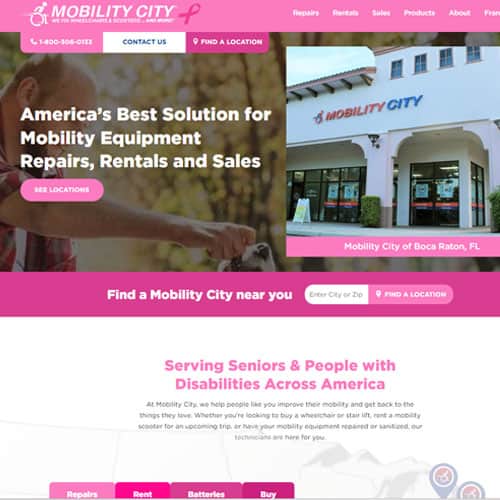 Mobility City Holdings Inc and it’s Nationwide Network of over 50 Franchisees Honor Breast Cancer Awareness Month